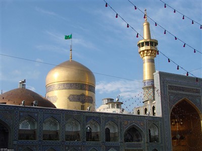 حرم مطهر و ضریح امام رضا علیه السلام